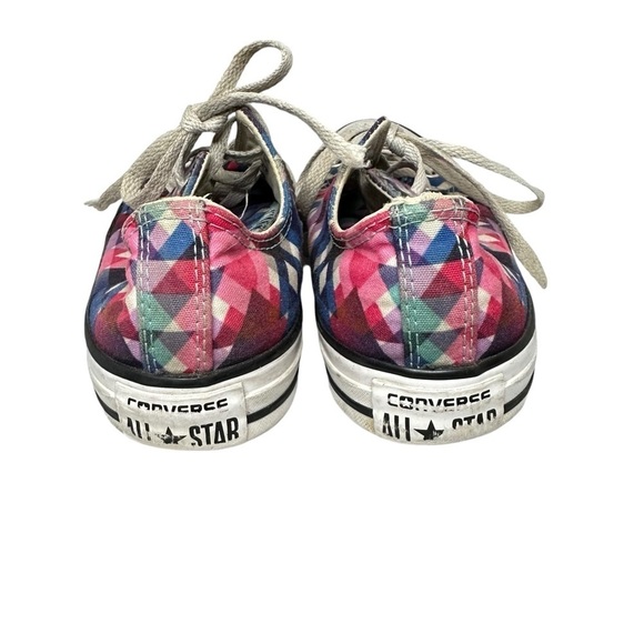 Converse All Star Diamond MultiColor Canvas Sneakers Unisex Size Mens 6 Womens 8 - Picture 2 of 9
